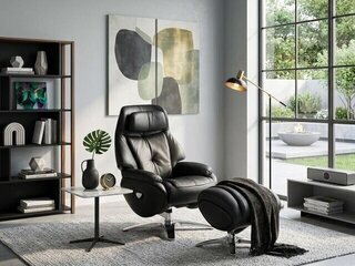 Sharon Swivel Recliner & Ottoman Product Image